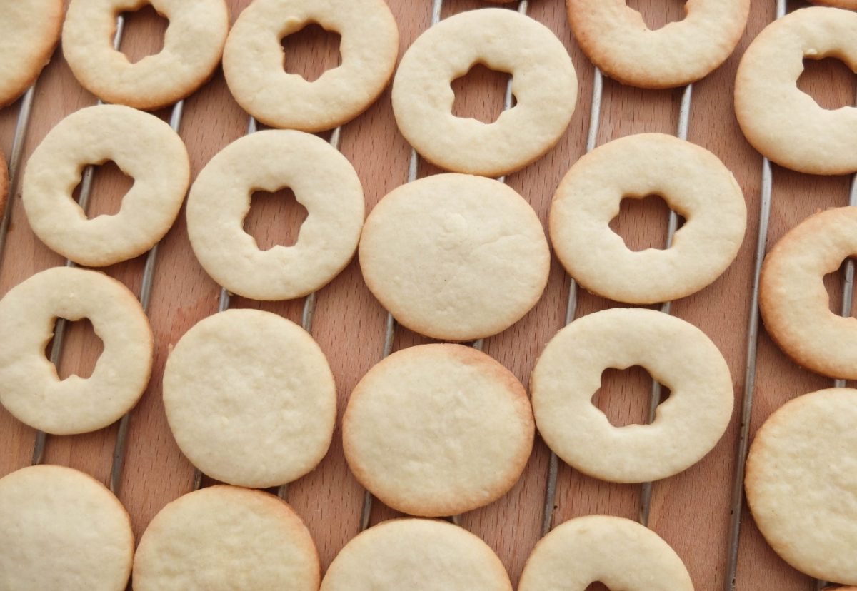 Galletas navideñas suizas. Spitzbuben