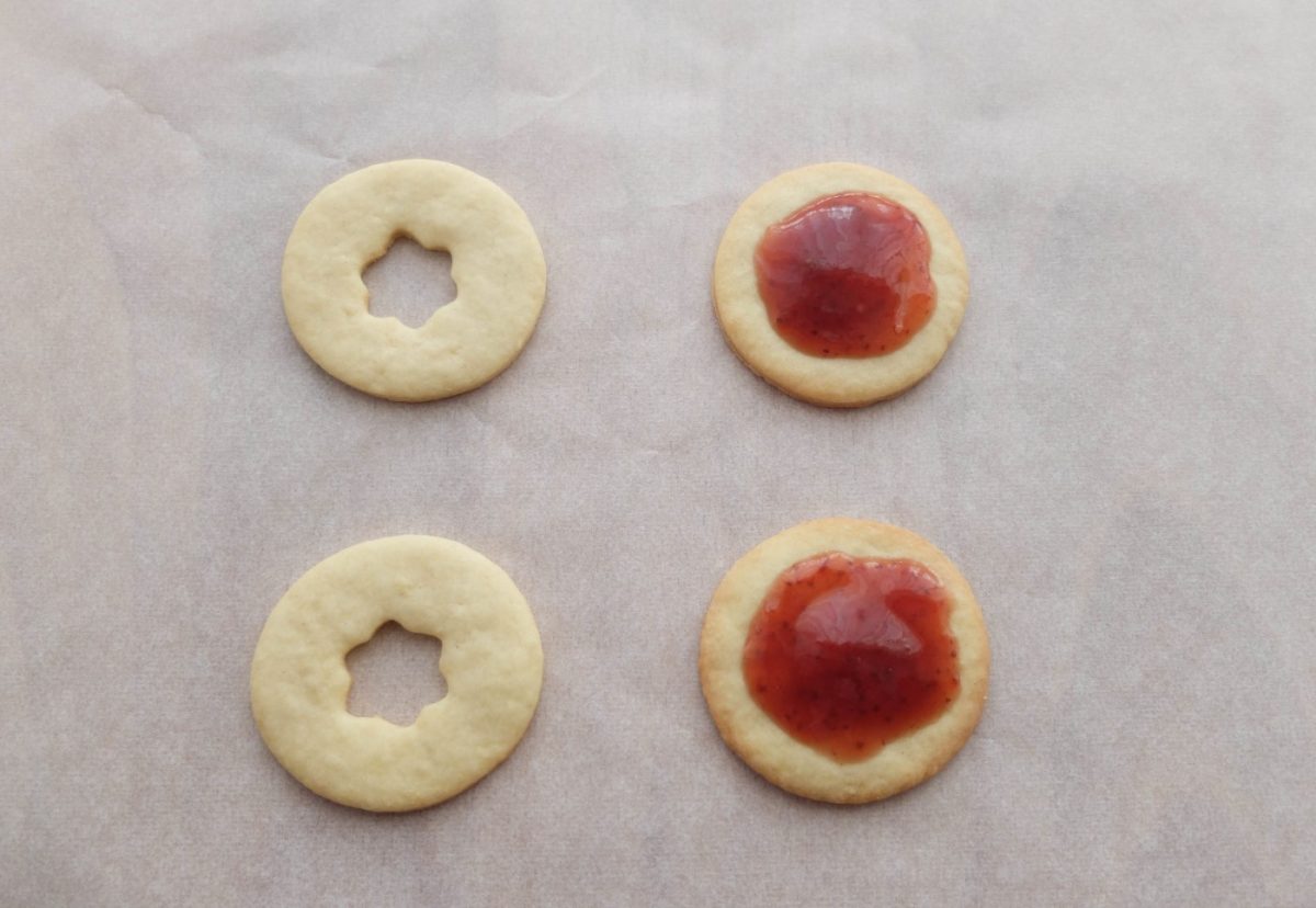 Galletas navideñas suizas. Spitzbuben