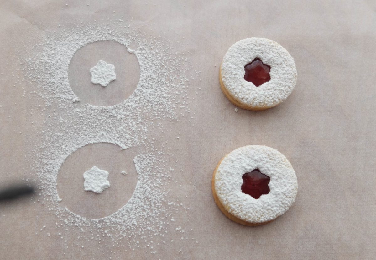 Galletas navideñas suizas. Spitzbuben