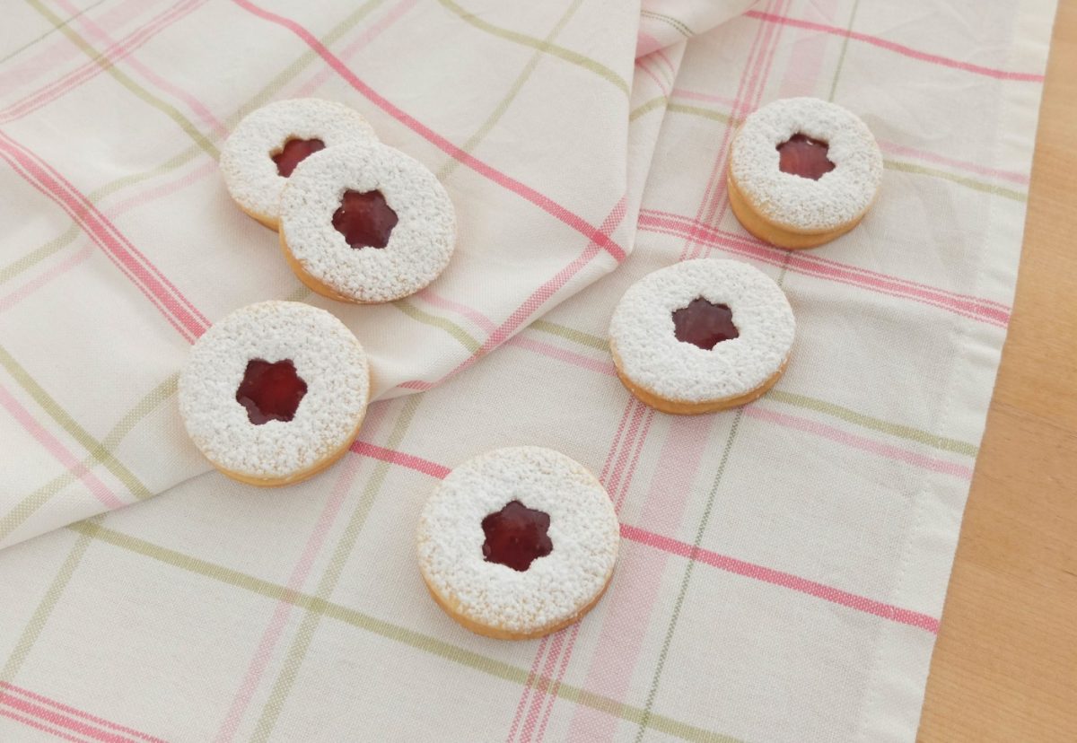 Galletas navideñas suizas. Spitzbuben