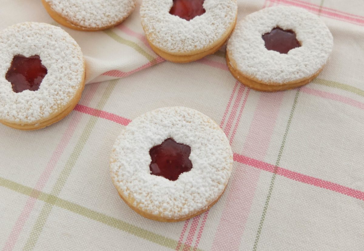 Galletas navideñas suizas. Spitzbuben