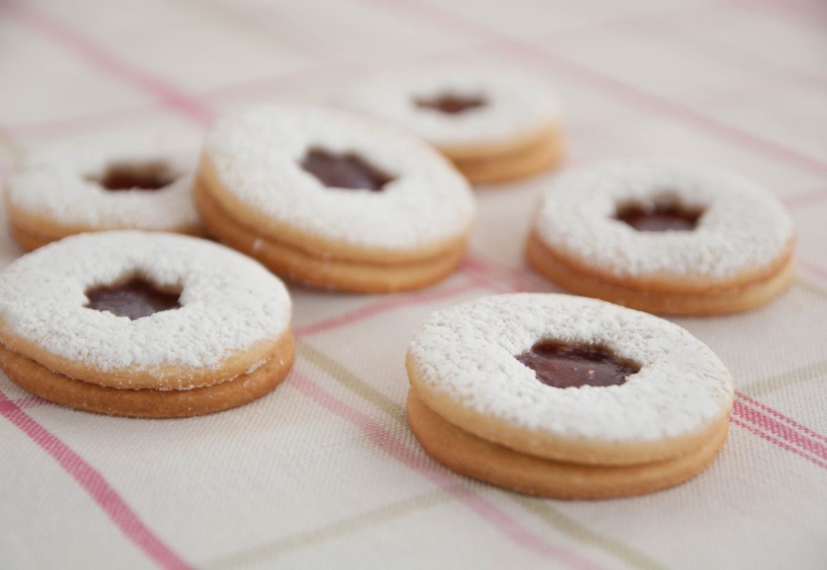 Galletas navideñas suizas. Spitzbuben