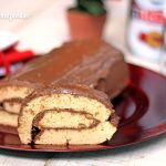 Tronco de Navidad con Nutella