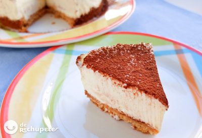 Tarta de queso cremosa