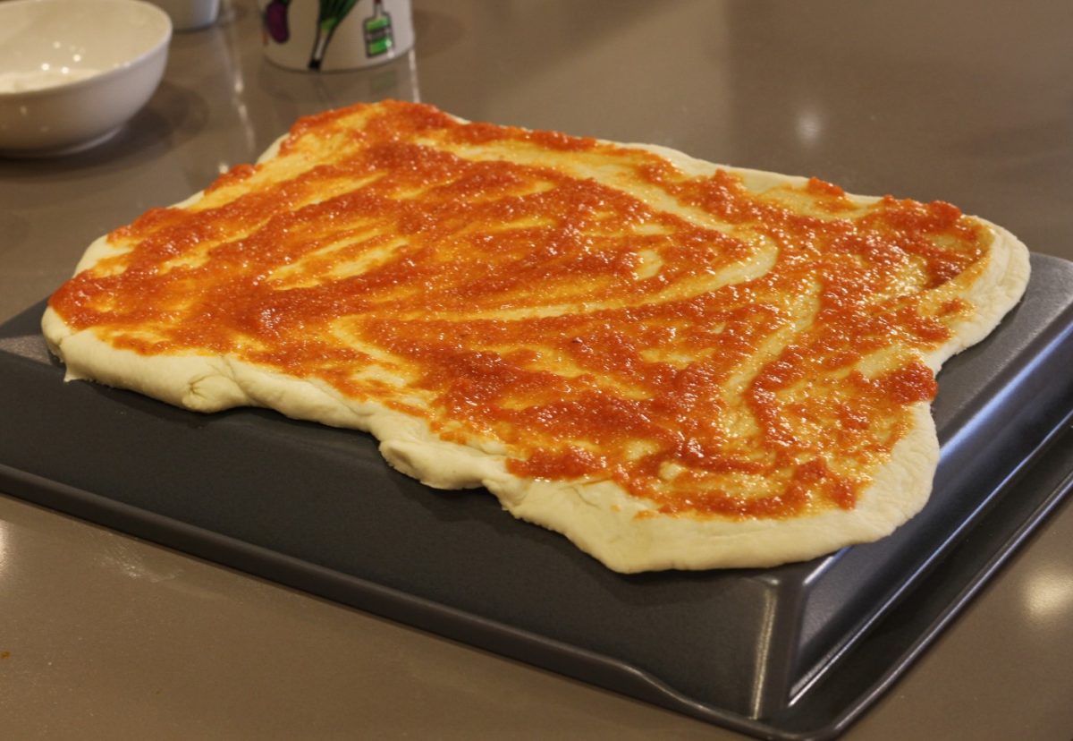 Pizza casera cuatro quesos
