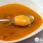 Sopas de ajo marineras. Receta tradicional paso a paso