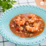 Cómo hacer garbanzos con langostinos