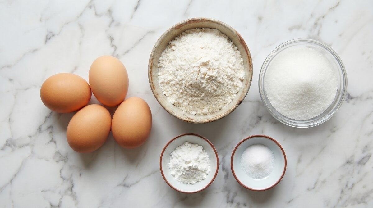Brazo de gitano tradicional. Receta casera con bizcocho esponjoso y crema pastelera