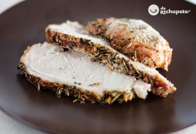 Lomo de cerdo al horno