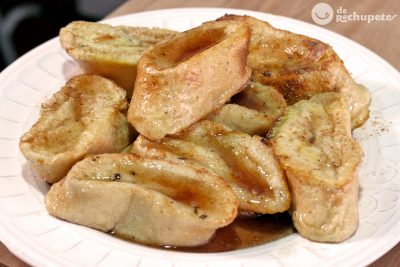 Receta de torrijas al horno