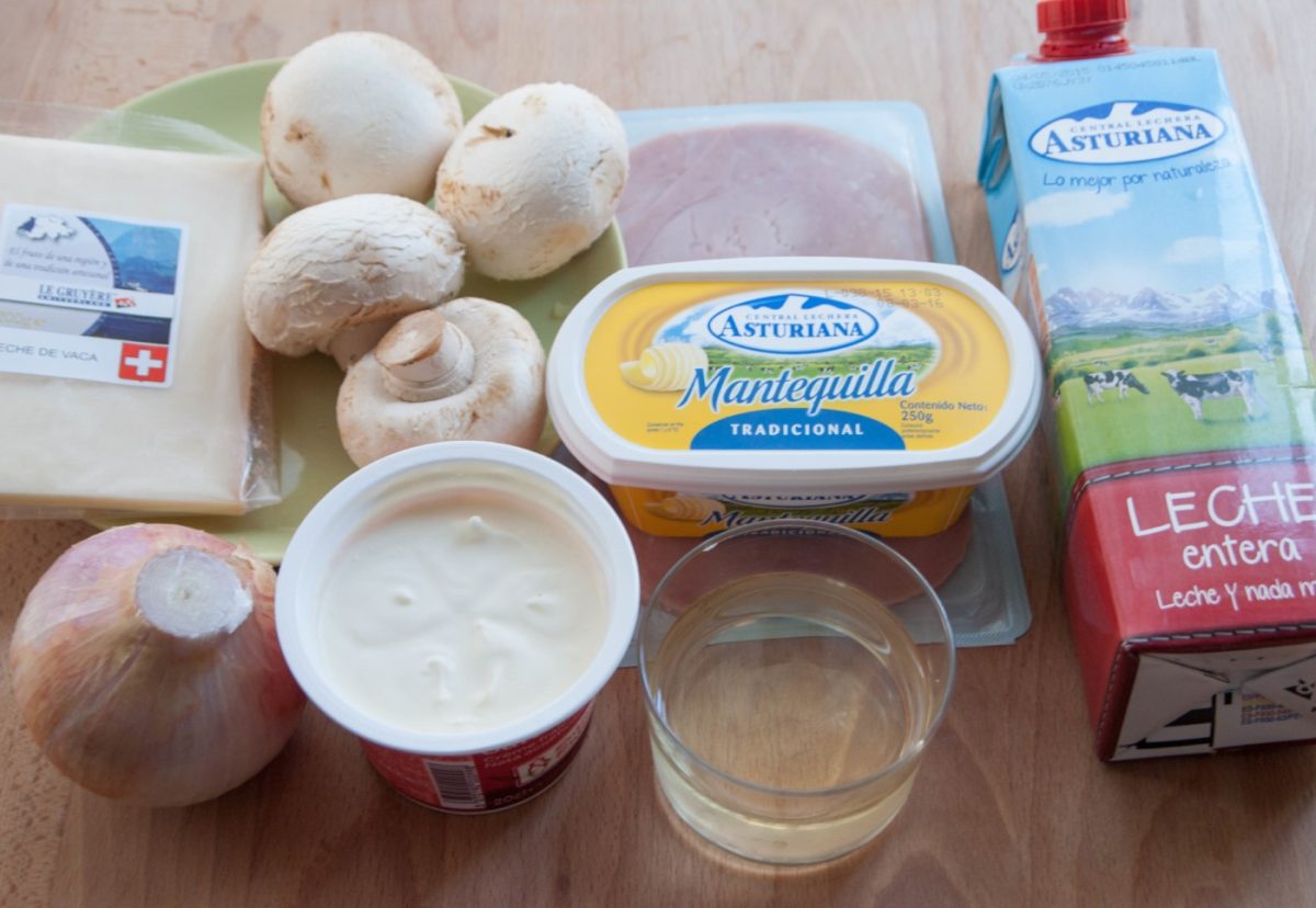 Ficelle Picarde o Crepes de jamón. Receta francesa