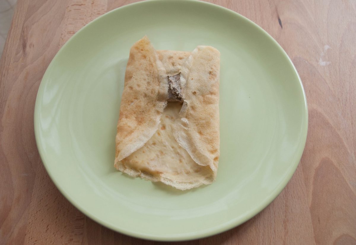 Ficelle Picarde o Crepes de jamón. Receta francesa