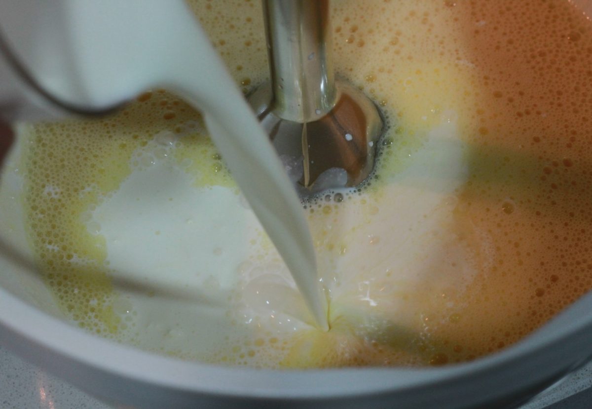 Bizcocho de manzana con nueces
