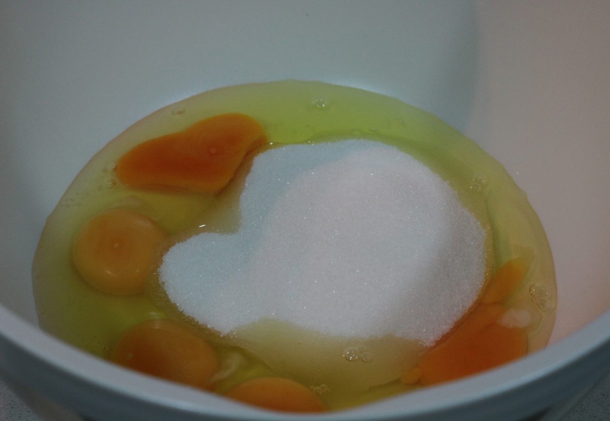 Bizcocho de manzana con nueces