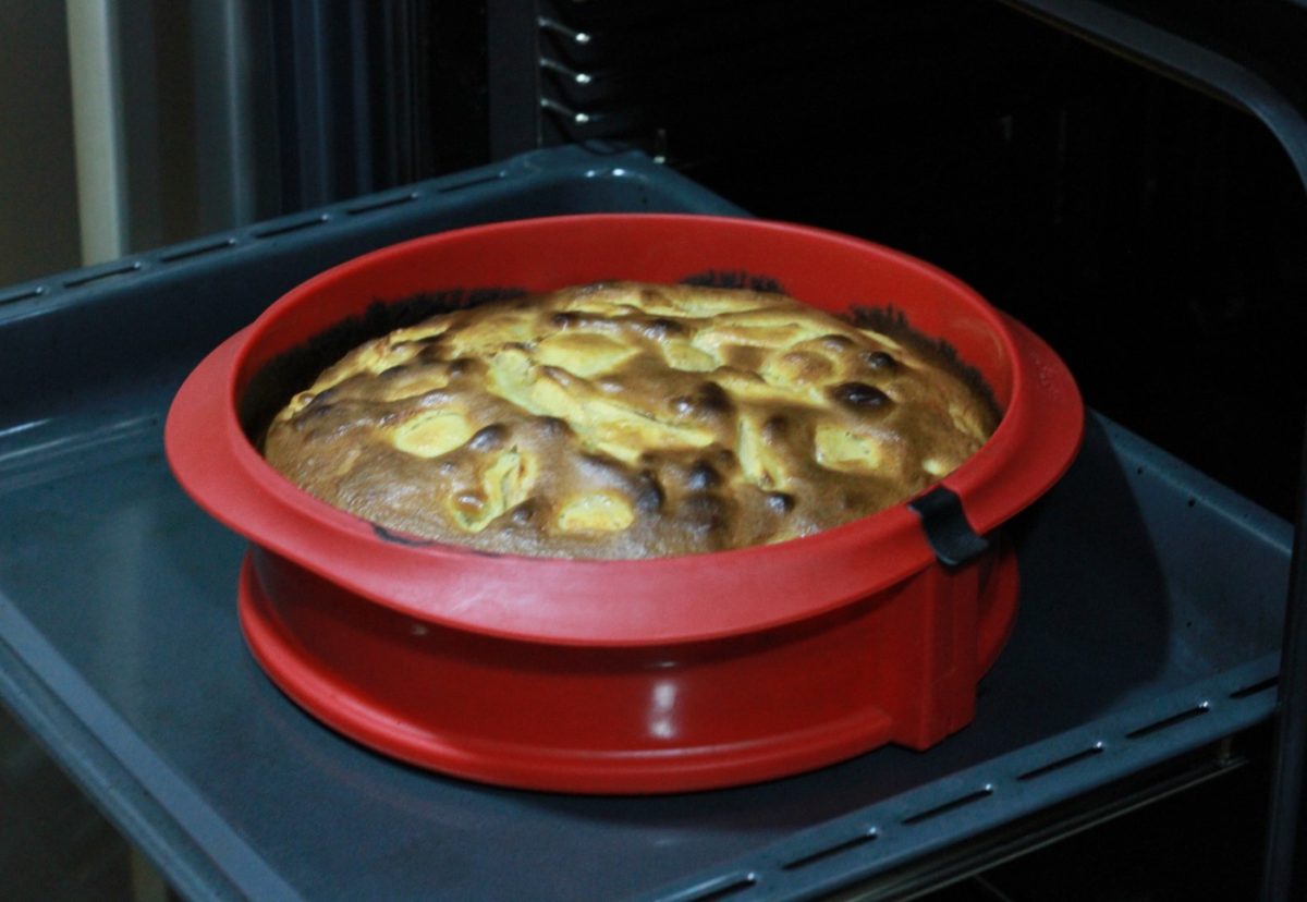 Bizcocho de manzana con nueces