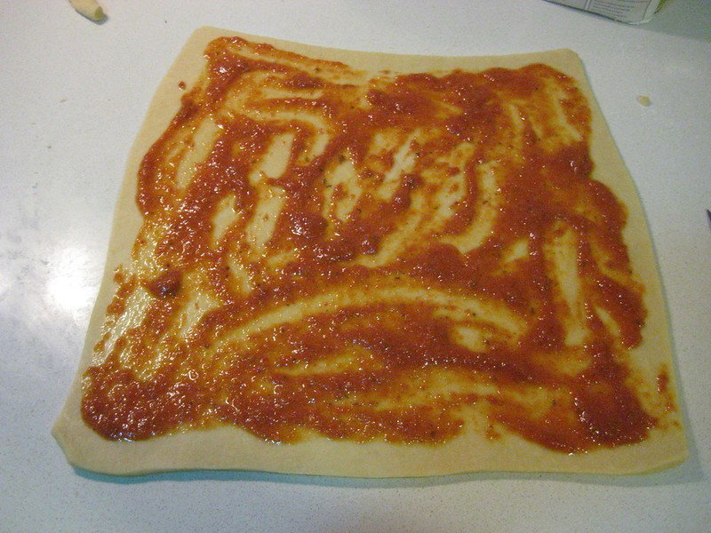 Pizza de lacón con grelos