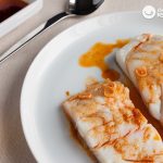 Bacalao con refrito de ajo y pimentón
