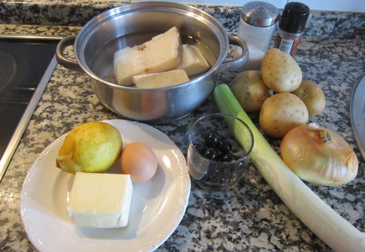 Bacalao gratinado con mayonesa (Bacalhau à Zé do Pipo)