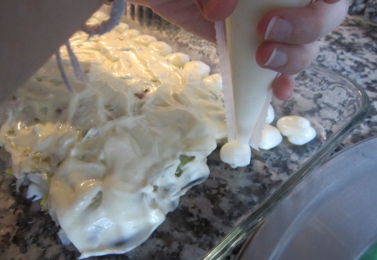 Bacalao gratinado con mayonesa (Bacalhau à Zé do Pipo)