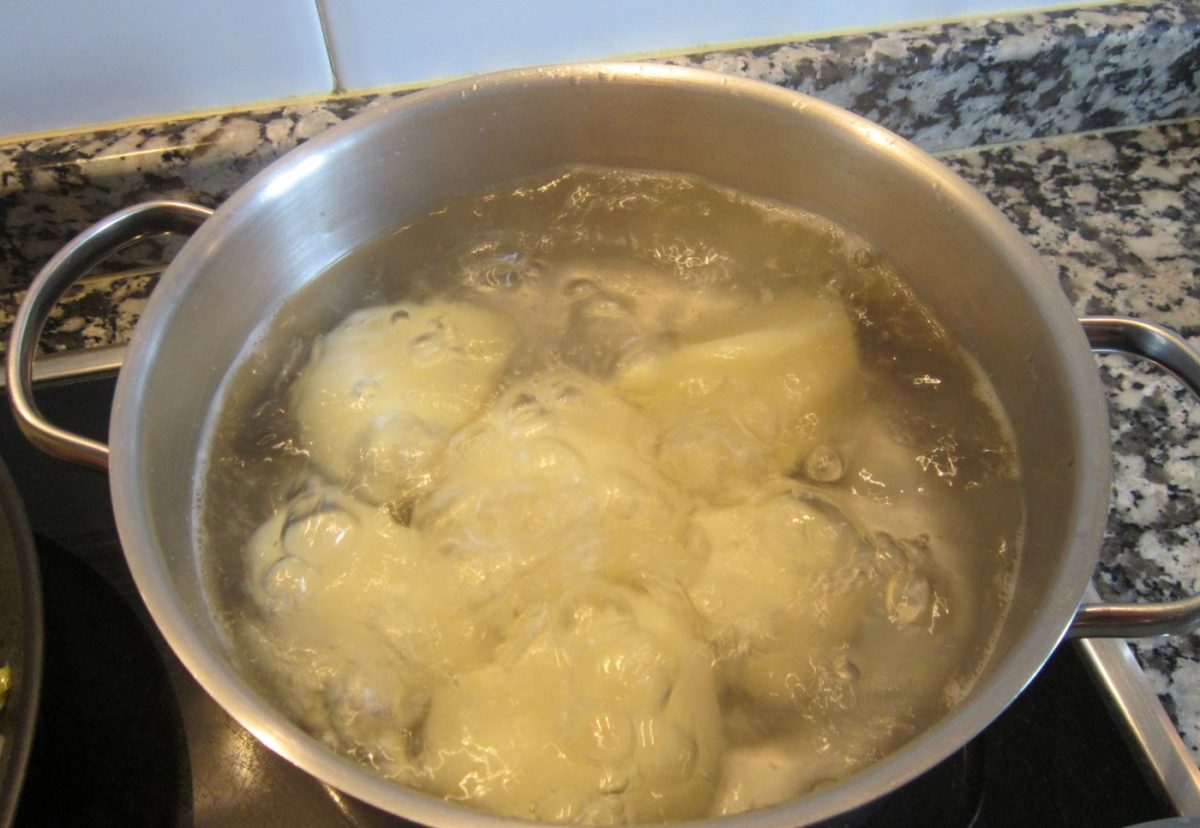 Bacalao gratinado con mayonesa (Bacalhau à Zé do Pipo)