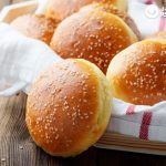 Pan de hamburguesa casero