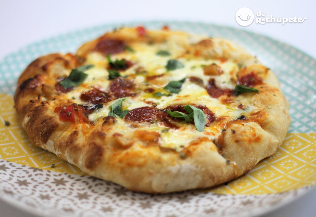 Pizza de chorizo