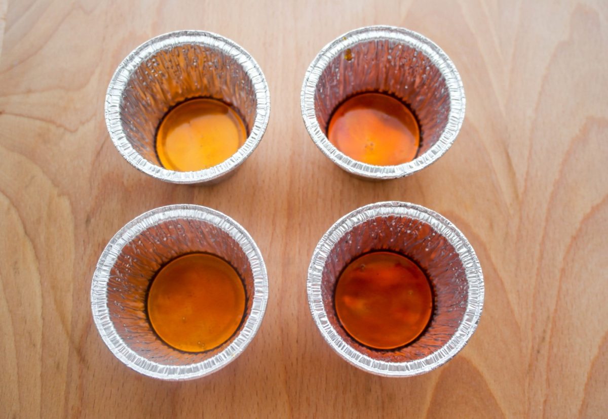 Flan de queso casero