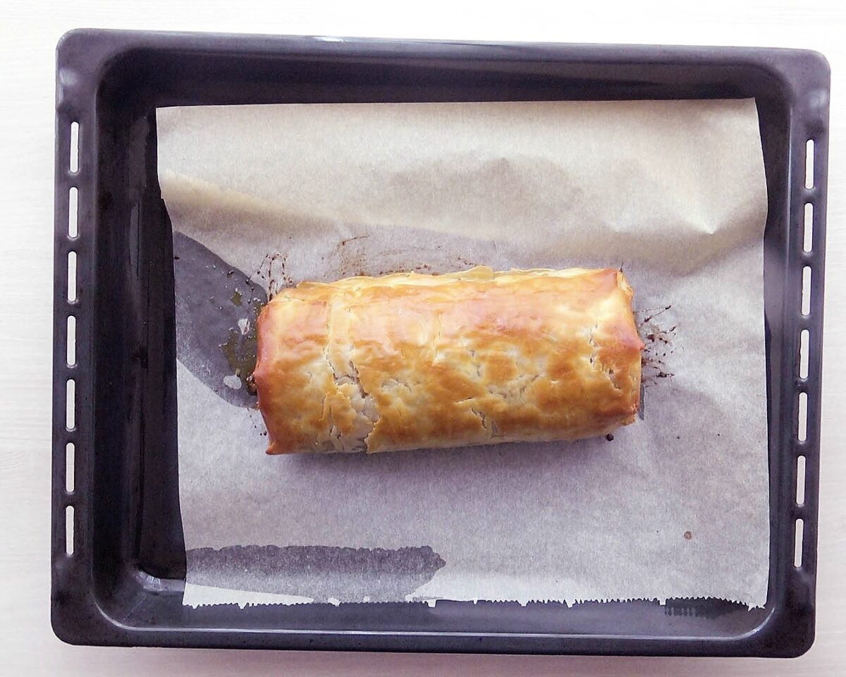 Strudel de manzana y zanahoria