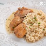 Pollo guisado con vino blanco. Receta fácil, sabrosa y barata