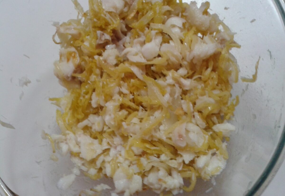 Bacalao con nata o bacalhau com natas