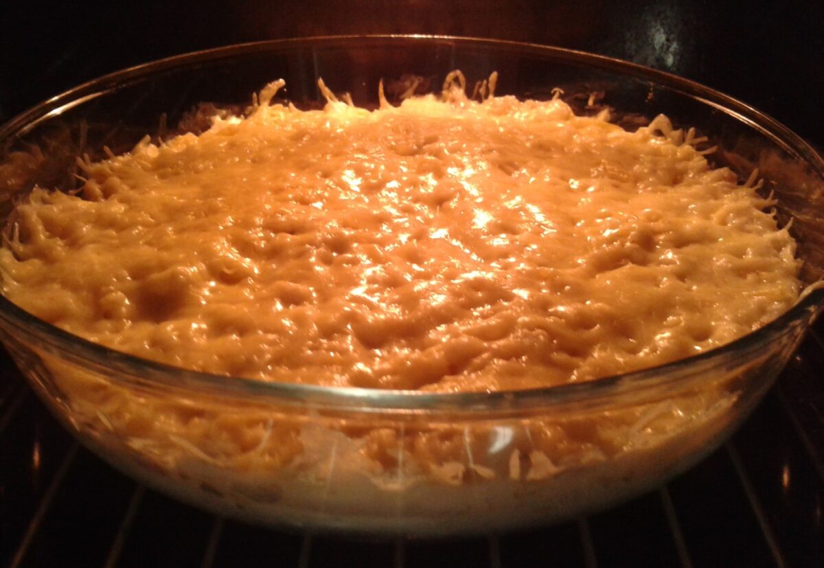 Bacalao con nata o bacalhau com natas