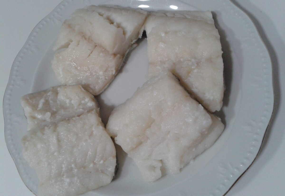 Bacalao con nata o bacalhau com natas