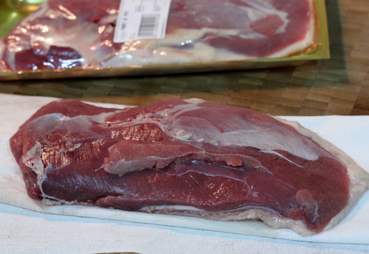 Magret de pato a la plancha acompañado de arroz
