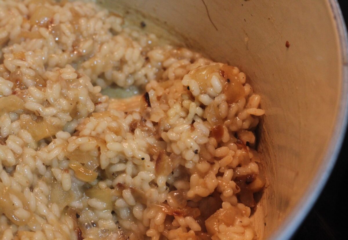 Magret de pato a la plancha acompañado de arroz
