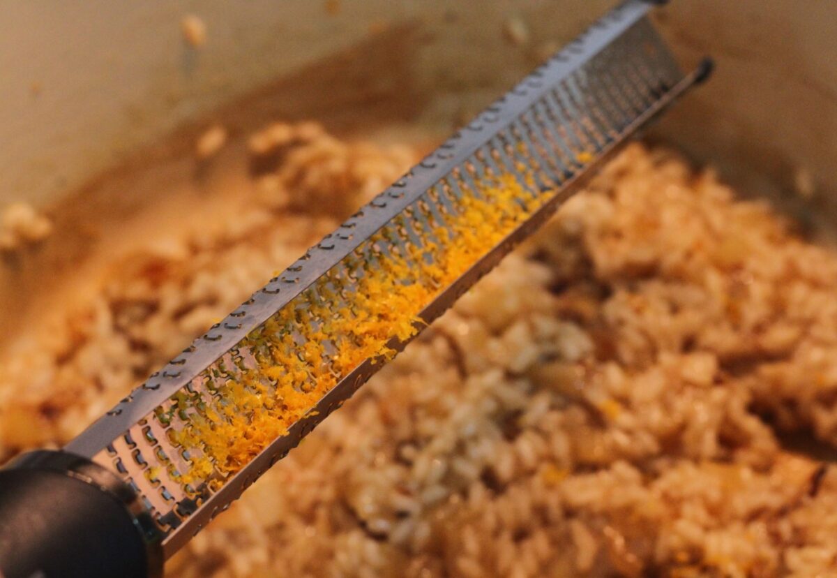 Magret de pato a la plancha acompañado de arroz