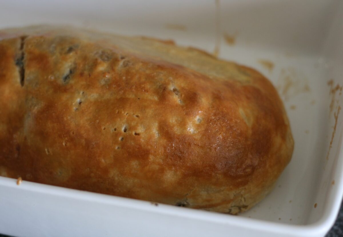Solomillo de cerdo Wellington