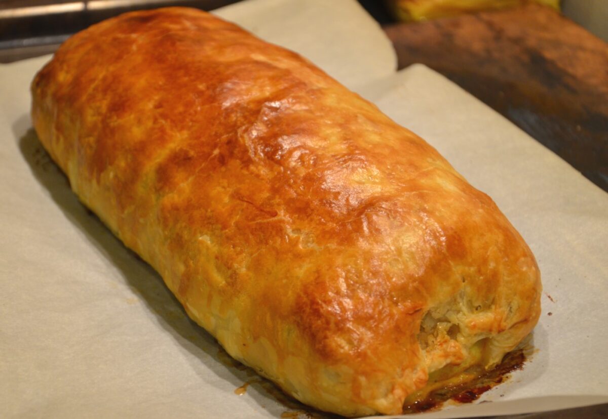 Solomillo de cerdo Wellington