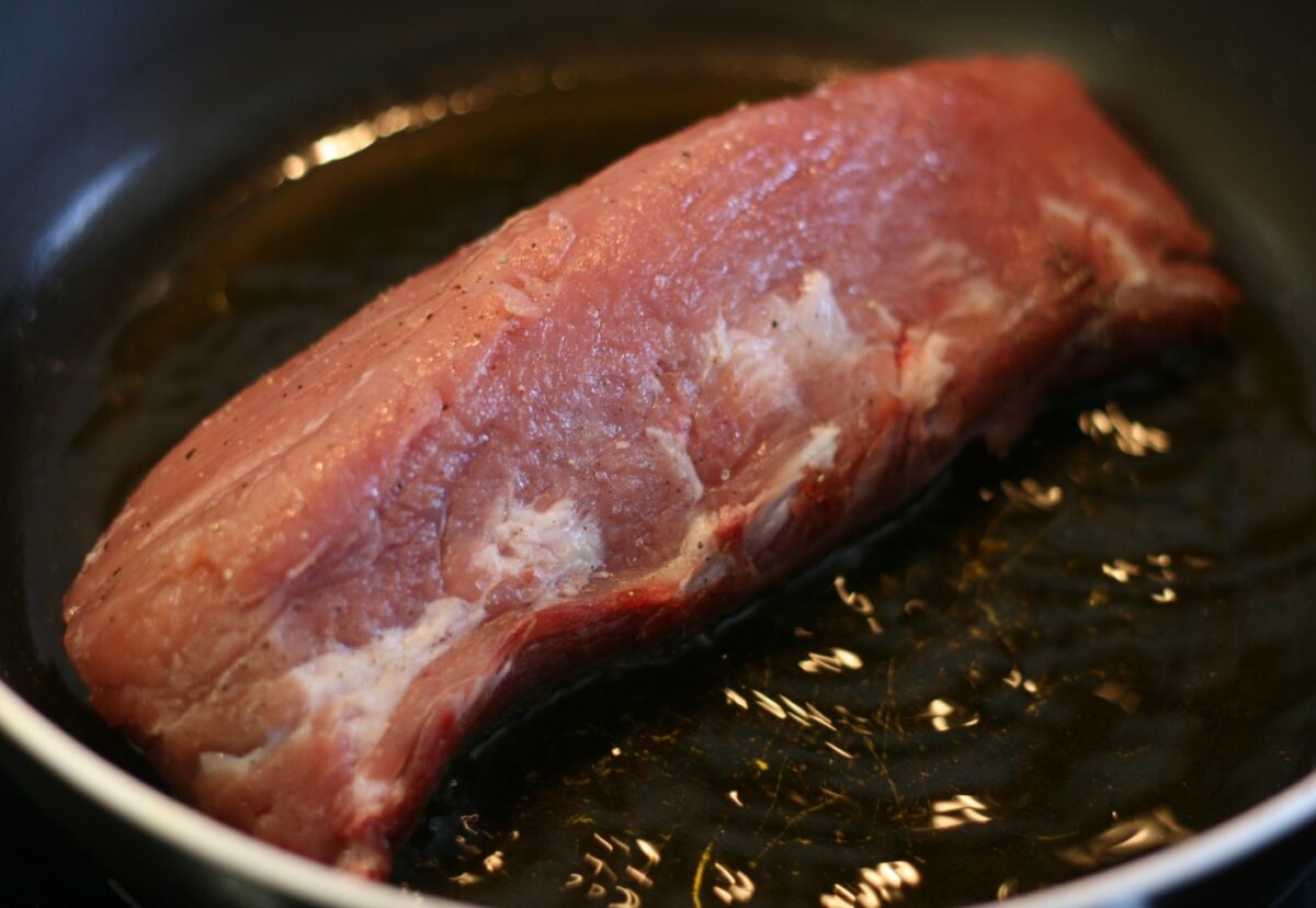 Solomillo de cerdo Wellington