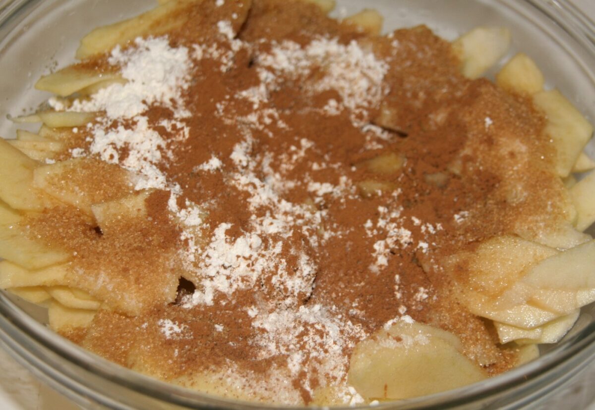 Tarta de manzana inglesa