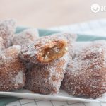 Borrachuelos dulces. Postre tradicional malagueño