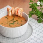 Crema fácil de marisco. Receta deliciosa para Navidad