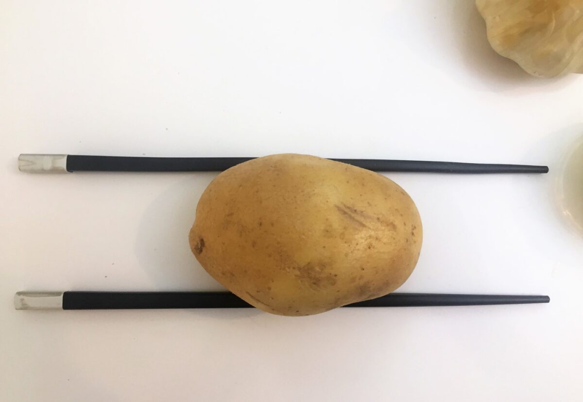 Patatas al horno al estilo Hasselback