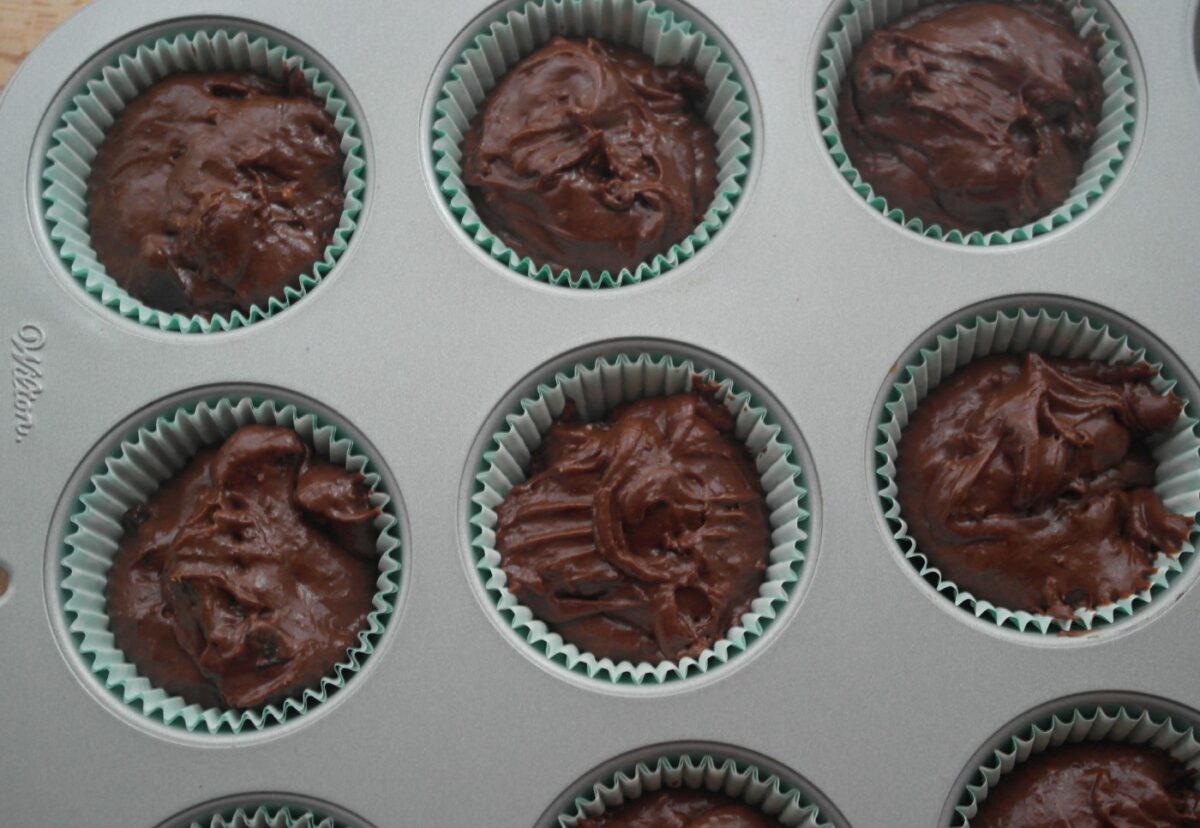 Muffins de chocolate