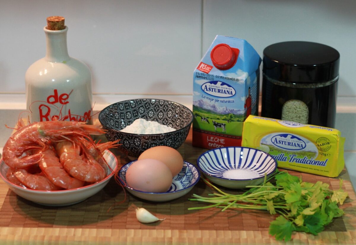 Croquetas de gambas