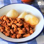 Zorza con patatas. Receta tradicional gallega paso a paso