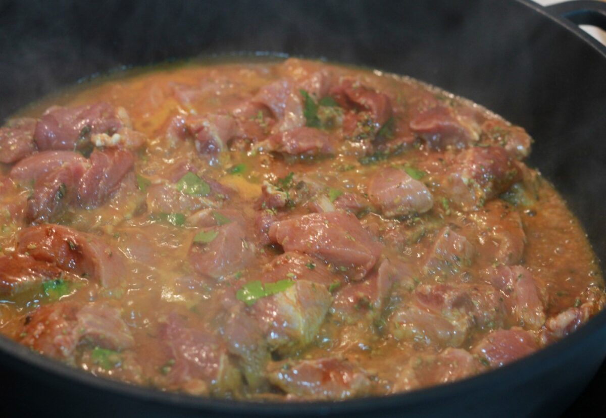 Lomo de cerdo a la gallega
