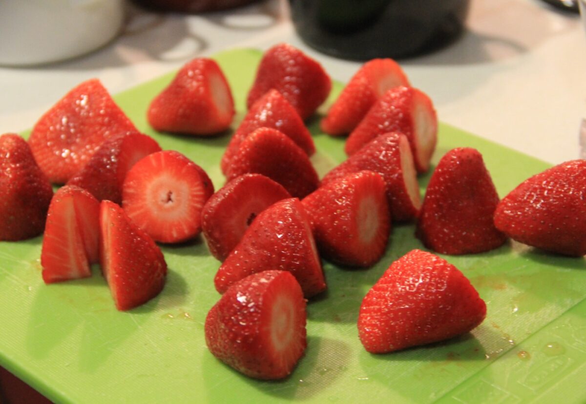 Clafoutis de fresas