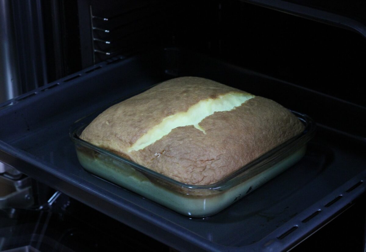 Tarta de queso esponjosa
