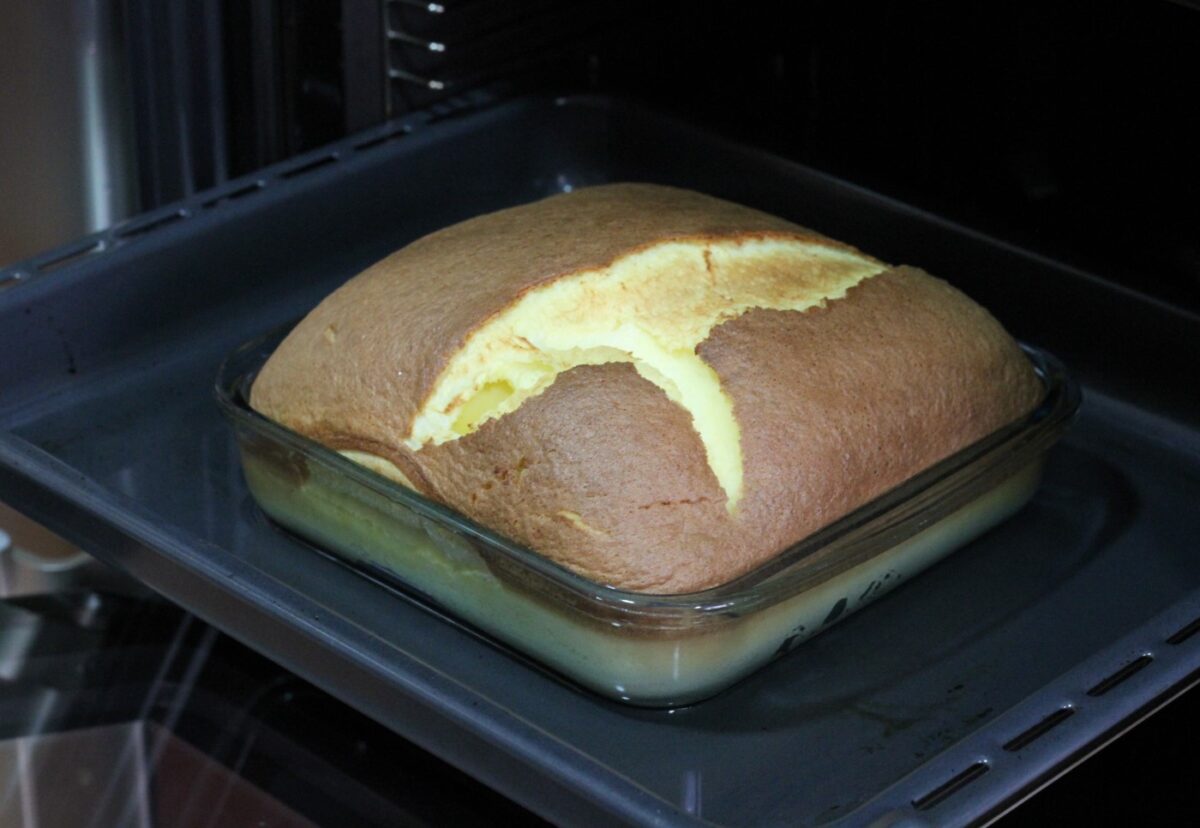 Tarta de queso esponjosa