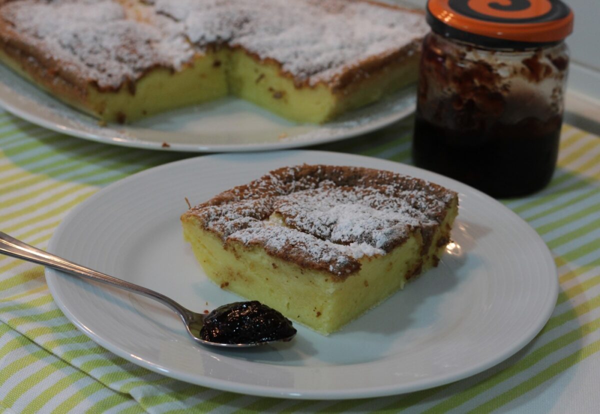 Tarta de queso esponjosa